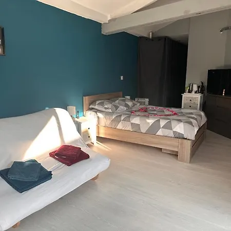 Pour 4 Personnes Avec Sdb Privative Et Jacuzzi Lejlighed